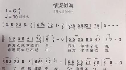 1万次观看·6个月前《万水千山总是情》简谱教学,经典老歌,汪明荃演唱