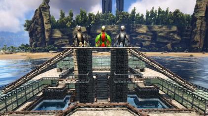 方舟生存进化手游船屋 西瓜视频